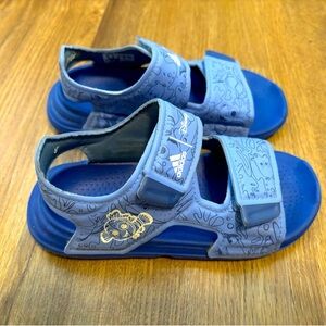 Adidas Kids Blue Sandals